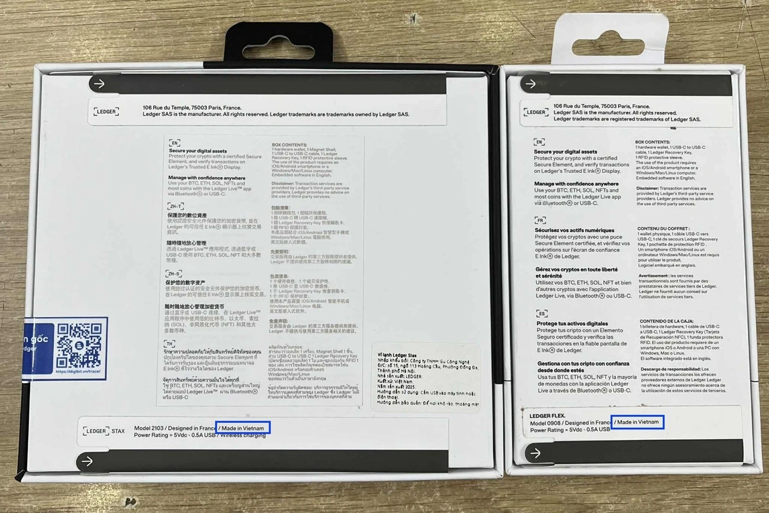 Ledger 冷钱包安全架构示意