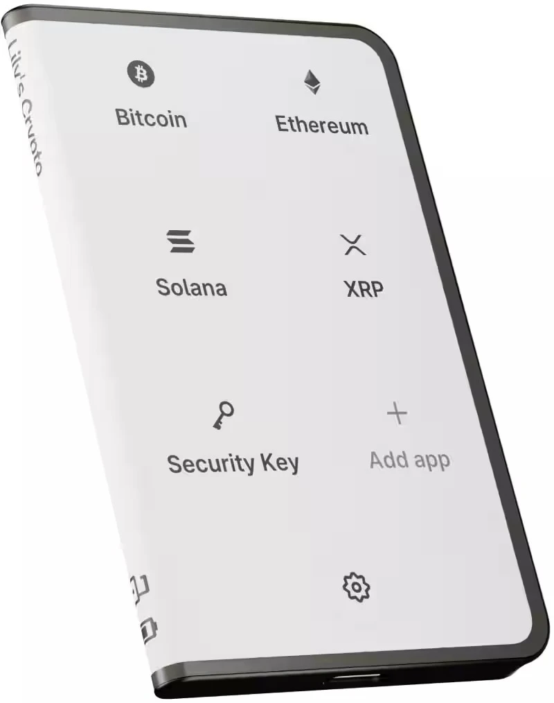 Ledger 冷钱包移动端主视觉